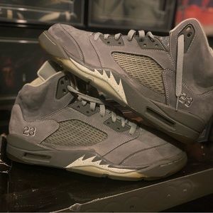 Air Jordan retro 5 wolf gray